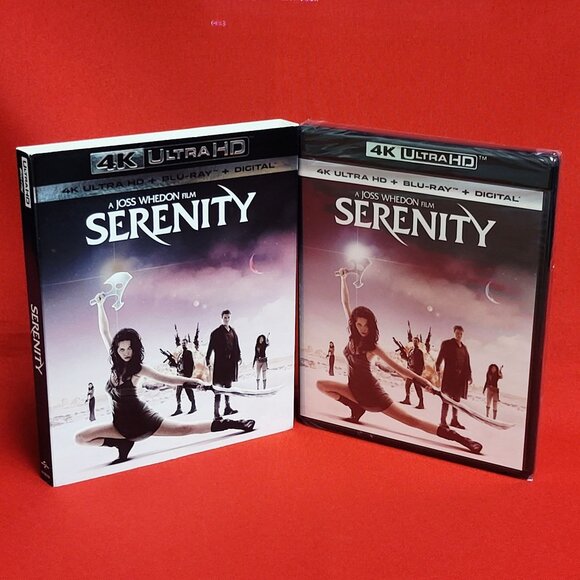 Serenity A Joss Whedon Film 4K Ultra HD Blu Ray Digital 2018 New Sealed - Picture 1 of 6